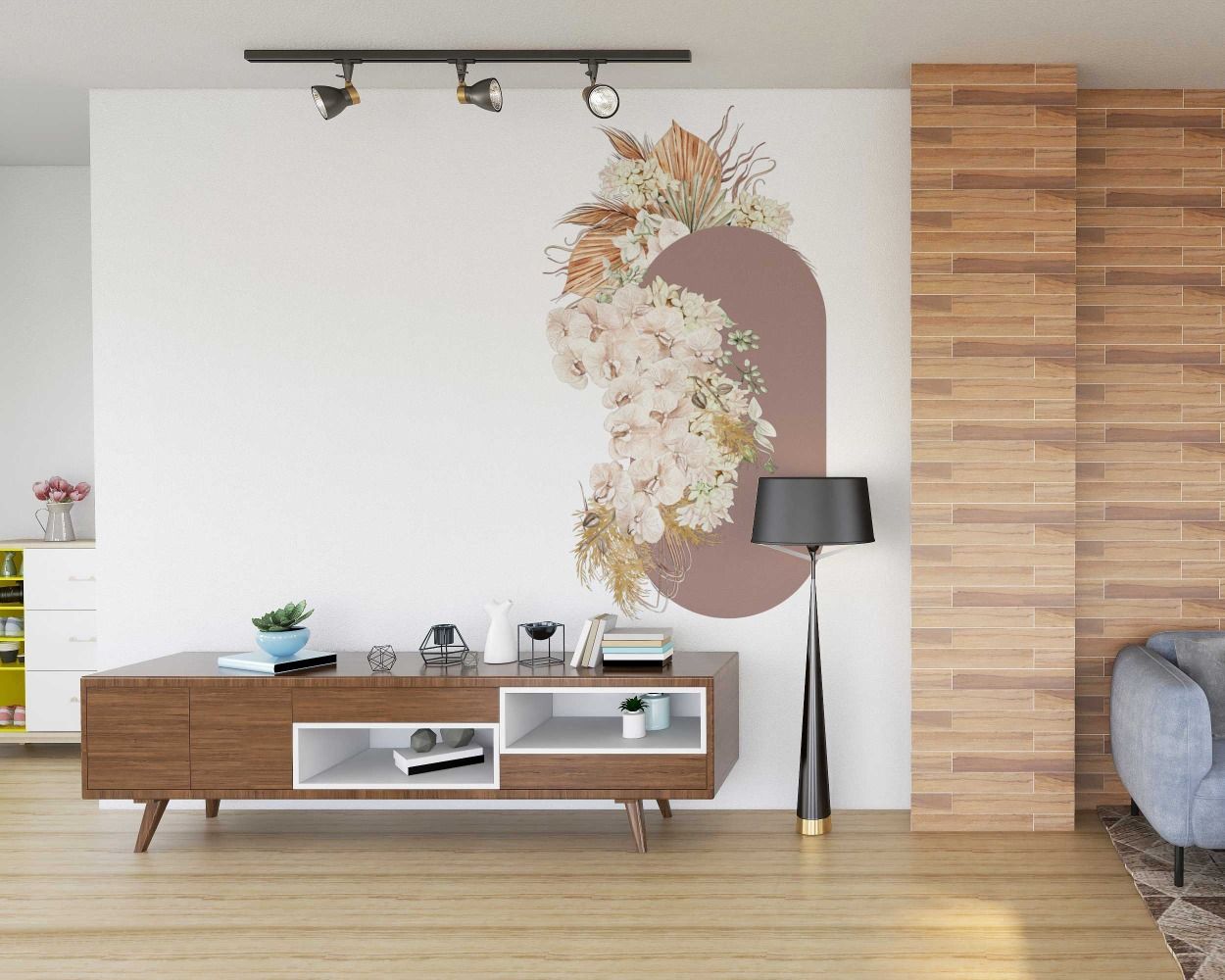 Best Beautiful Floral Vinyl Wall Stickers