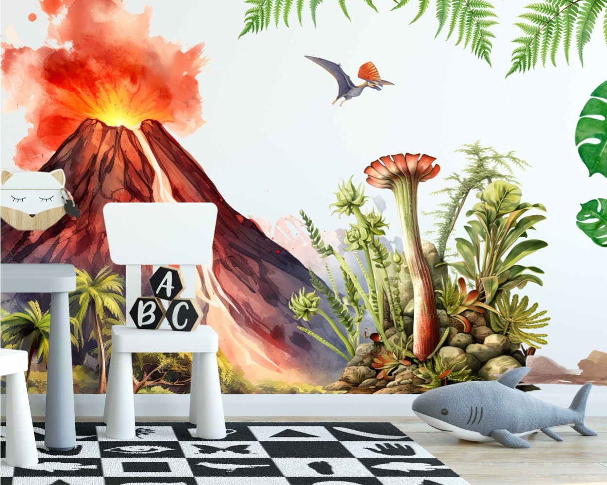 Best Beautiful Jurassic World Dinosaur Wall Stickers For Kids Room Decor 