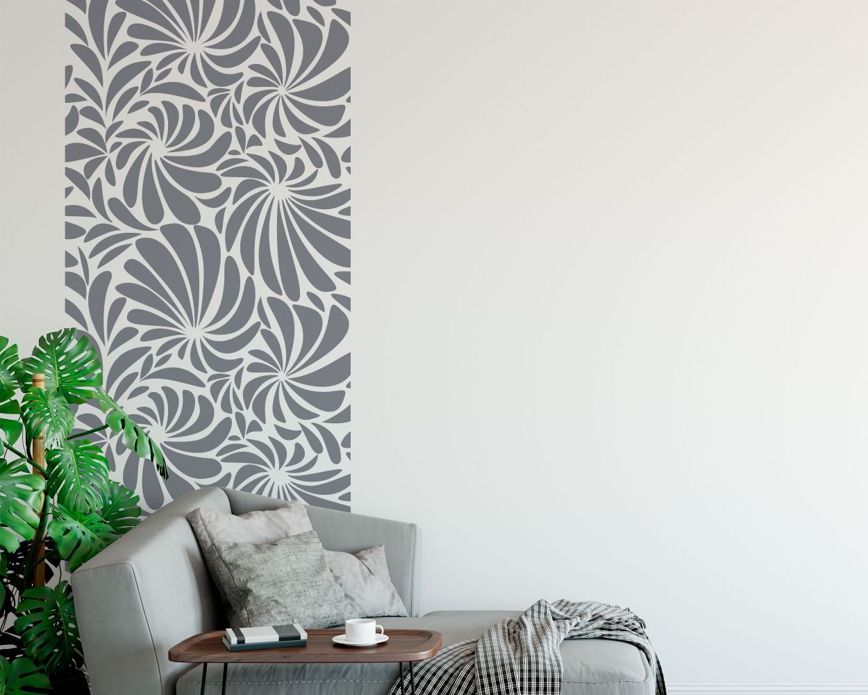 Best Beautiful Romantic Floral Pattern Wall Decals 