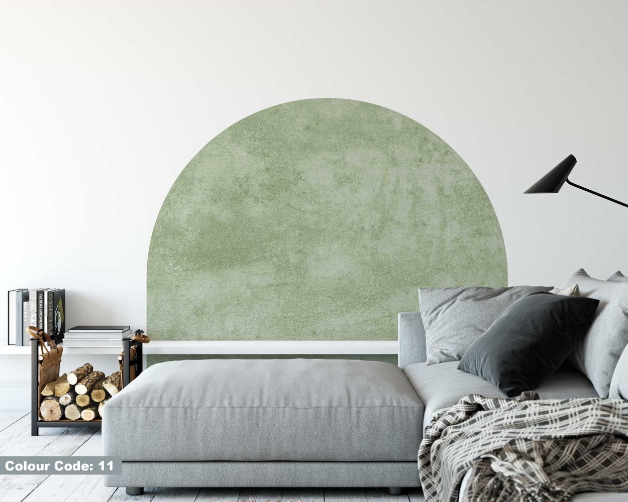 Best Simple Boho Texture Arch Wall Decals
