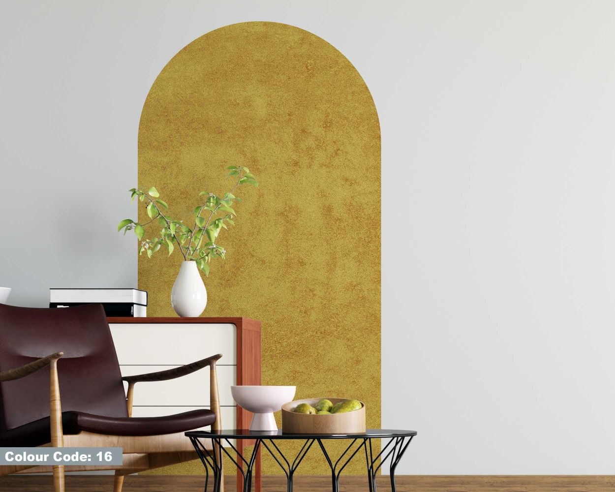 Best Simple Boho Texture Arch Wall Stickers
