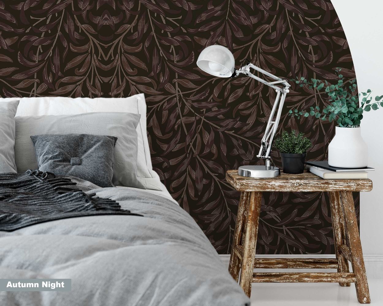 Simple Boho Willow Arch Wall Decals