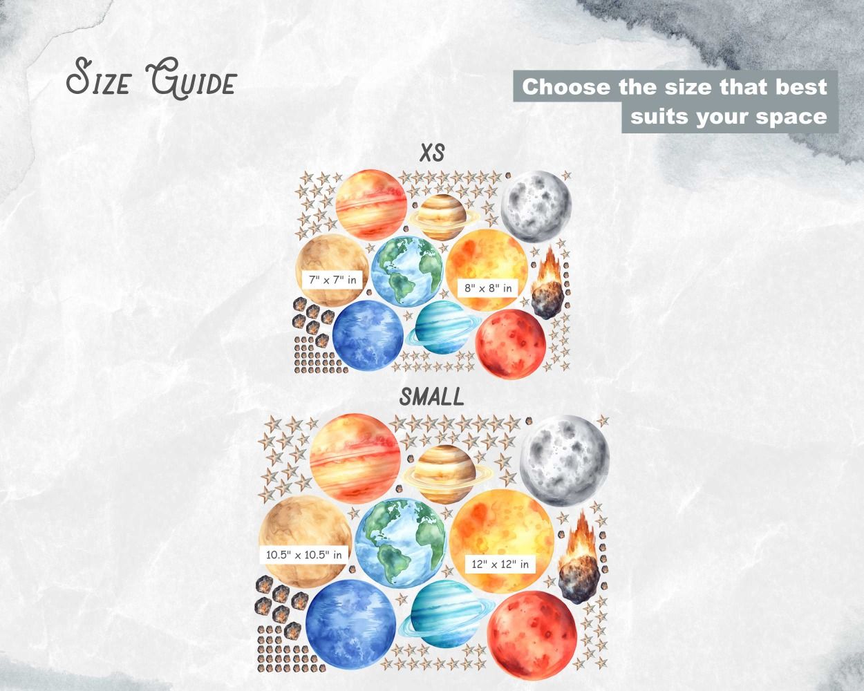 Best Beautiful Space Wall Decals for Kids Room Decor