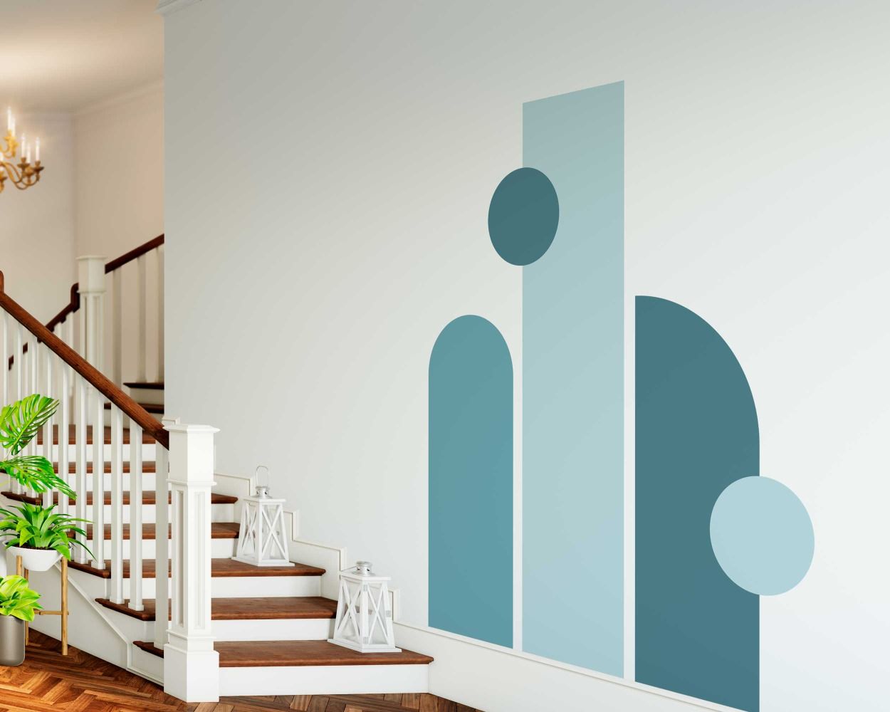 Best Boho Abstract Shape Wall Decals