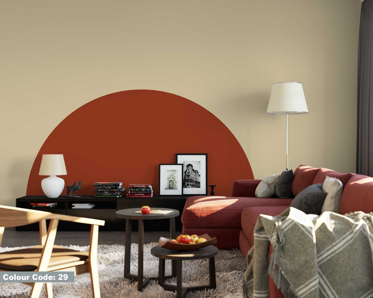 Best Boho Half Circle Vinyl Wall Decals For Headboard Decor 