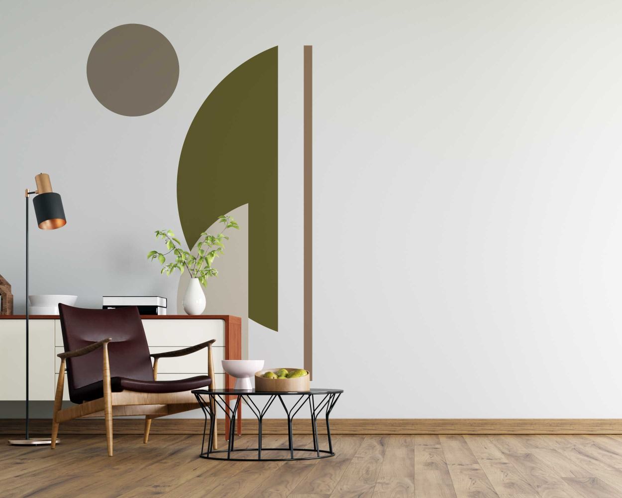 Best Boho Half Circles, Line And Circle Wall Decals