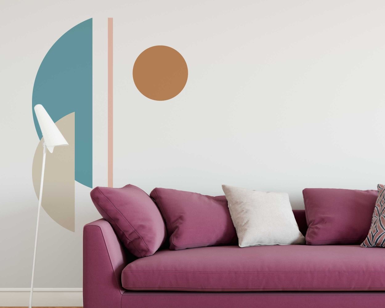 Best Boho Half Circles, Line And Circle Wall Stickers