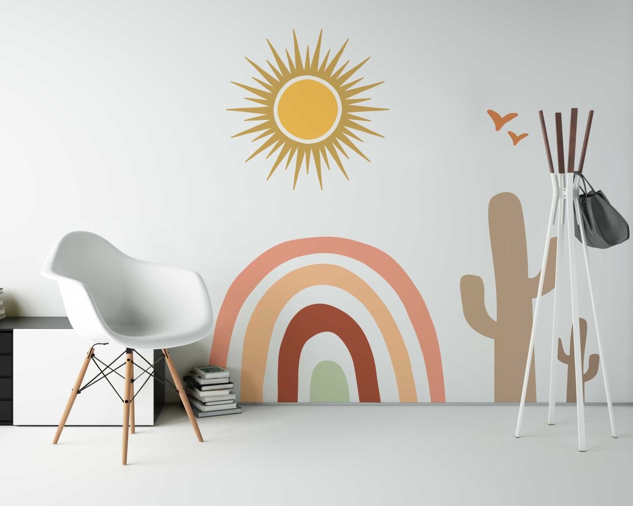 Best Boho Rainbow Vinyl Wall Stickers