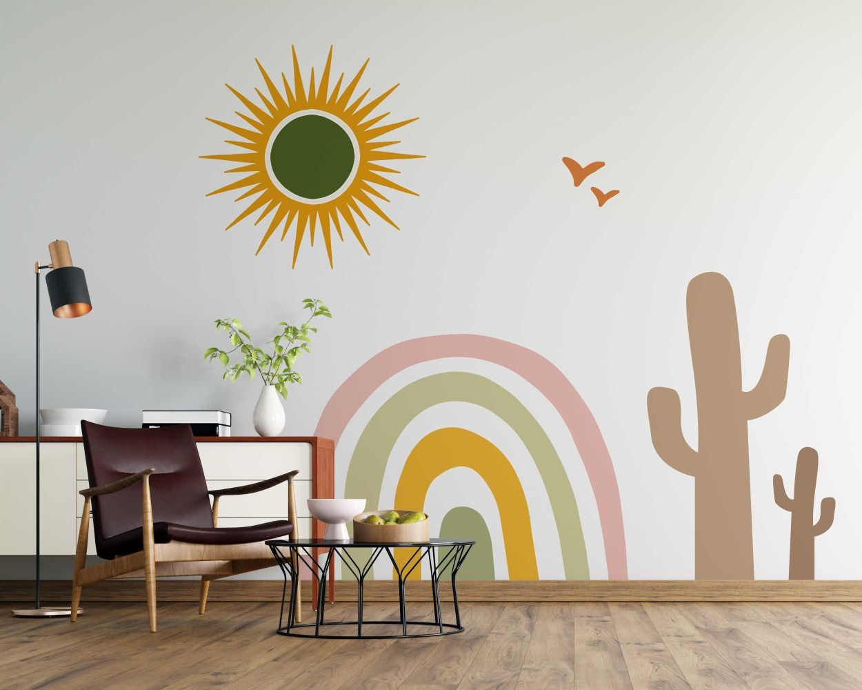 Best Boho Rainbow Wall Decals