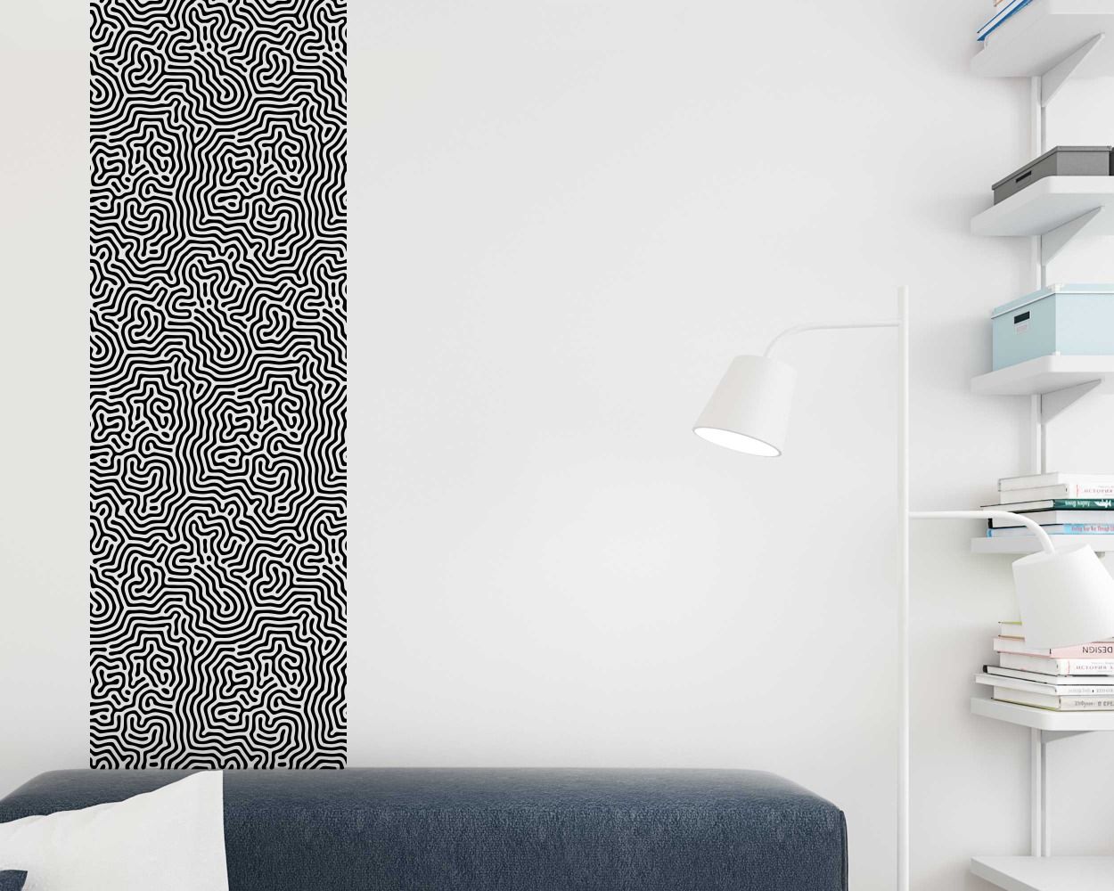 Best Chaotic Seamless Pattern Vector Wall Stickers For Home And Office Decoration 
