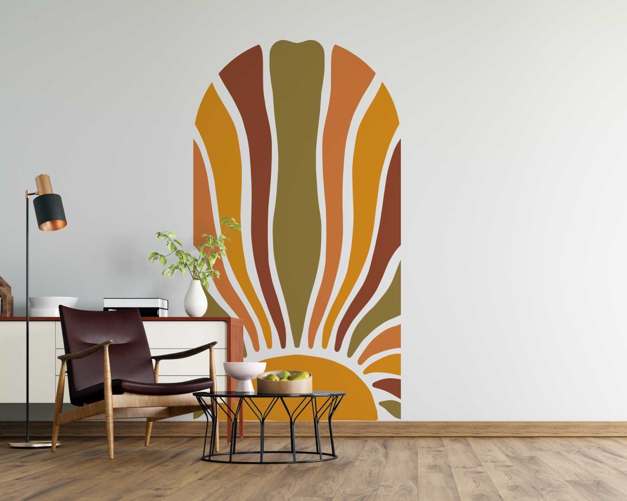 Best Colorful Arch Boho Wall Stickers For Beautiful Bedroom Decoration 