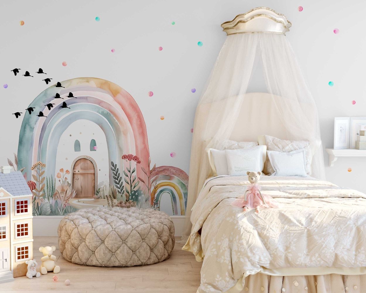Best Beautiful Rainbow Wall Stickers