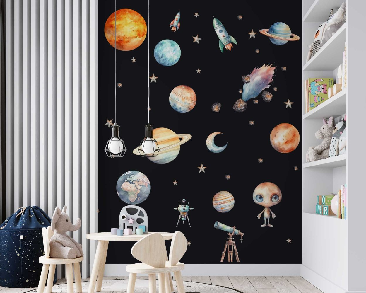 Best Educational Space Planet Solar System Wall Decals