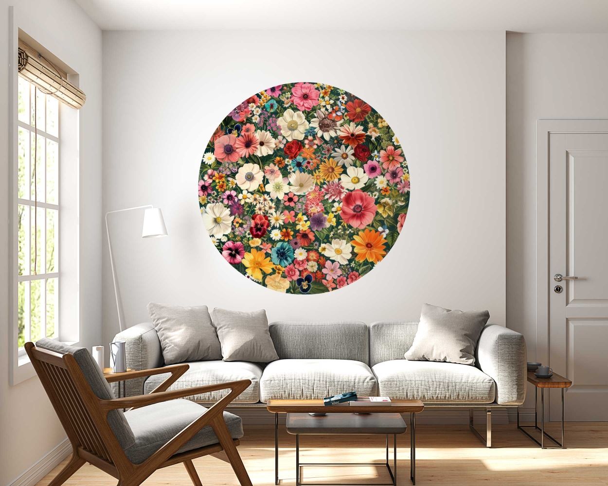 Best Beautiful Romantic Floral Wall Stickers for Bedroom Decor