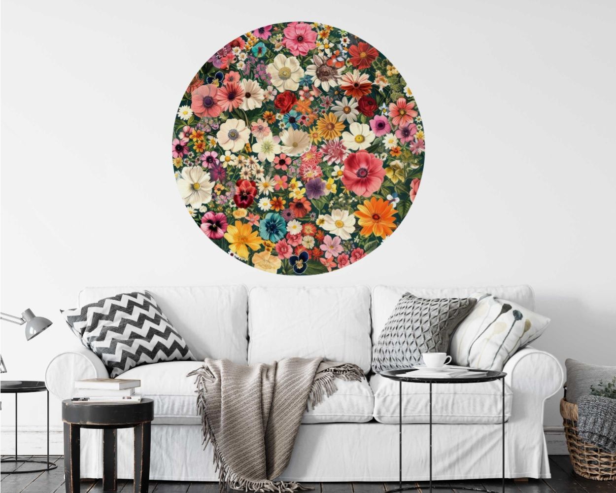 Best Beautiful premium Quality Flowers Wall Stickers