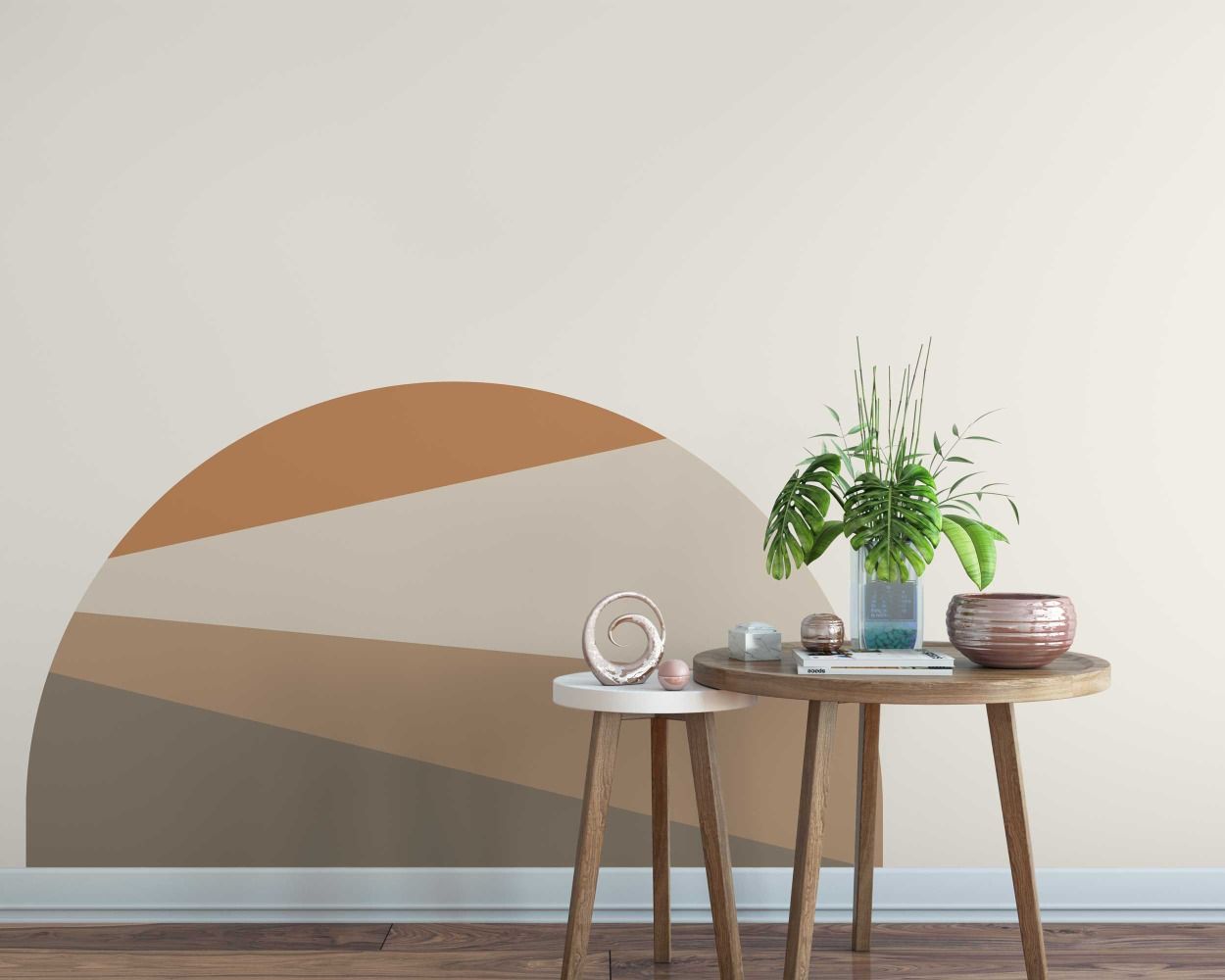Best Half Arch Shape Wall Decals For Bedroom Headboard Decoration 