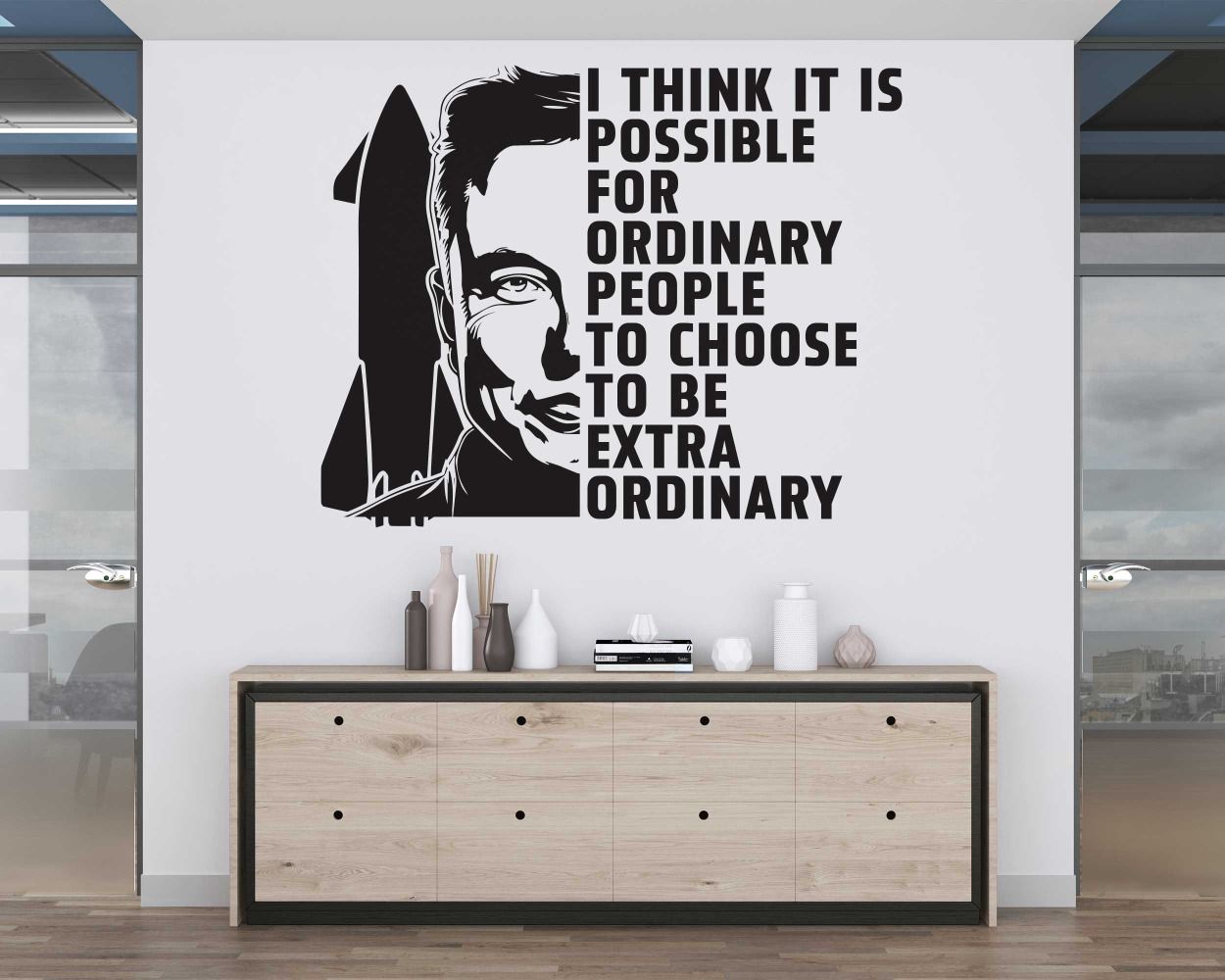 Inspirational Quotes Wall Stickers for Office Wall Decor