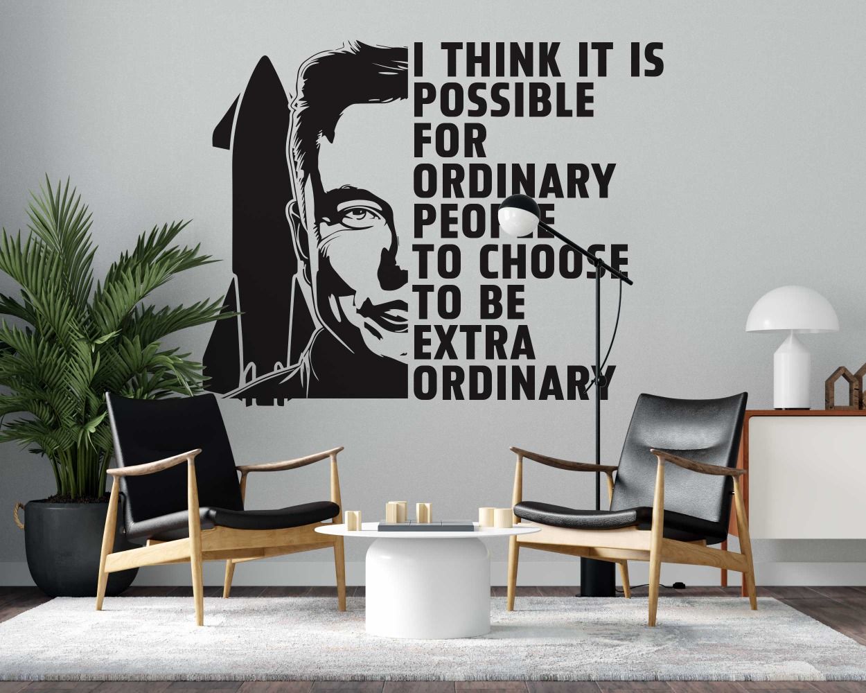 Inspirational Quotes Wall Decals for Office Wall Decor 