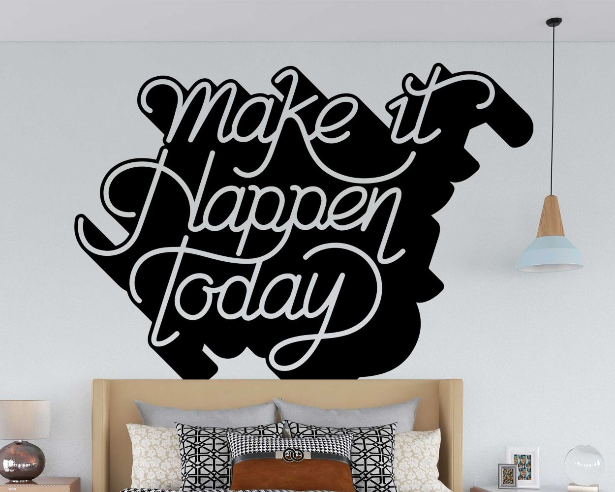 Make it Happen Today Best Motivational Office Quotes Vinyl Decals