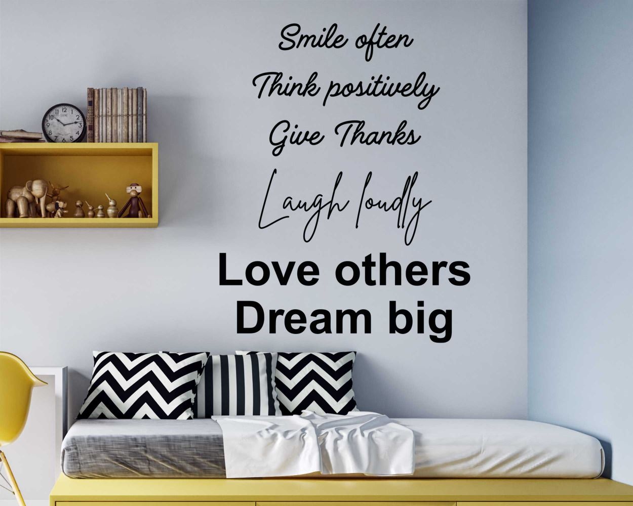 Motivational Quotes Decals For Kids Bedroom Wall Decor 