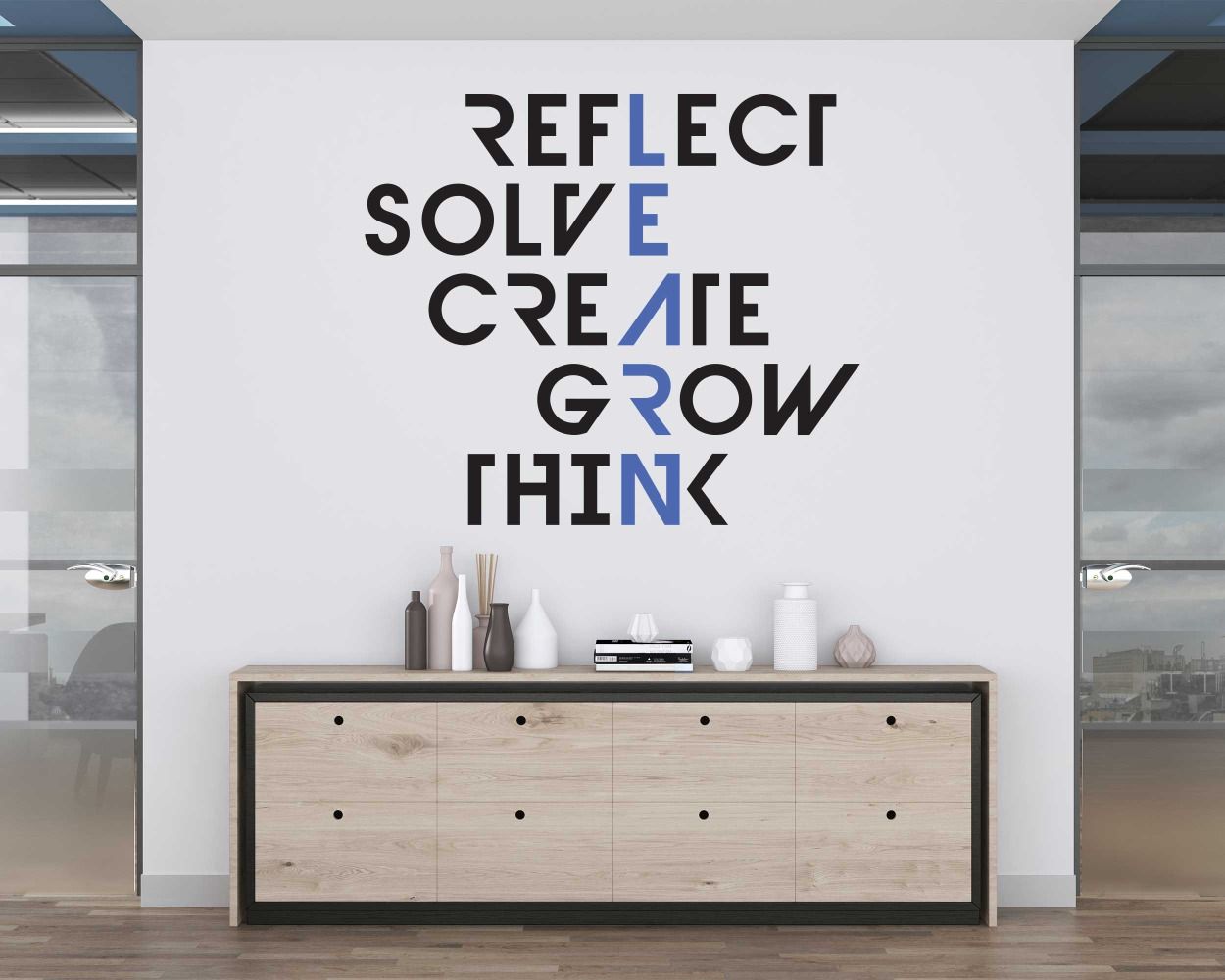 Motivational Quotes Wall Decals for Office Room Decor