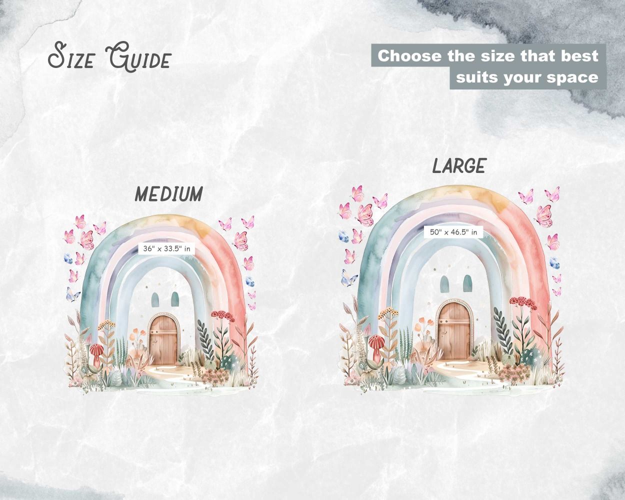 Best Beautiful Rainbow Wall Decals For Nursery Decor