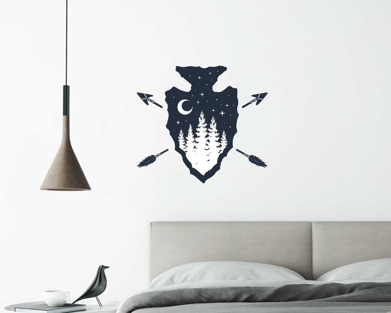 Best Shield And Arrow Vinyl Wall Stickers For Home Wall Decorations