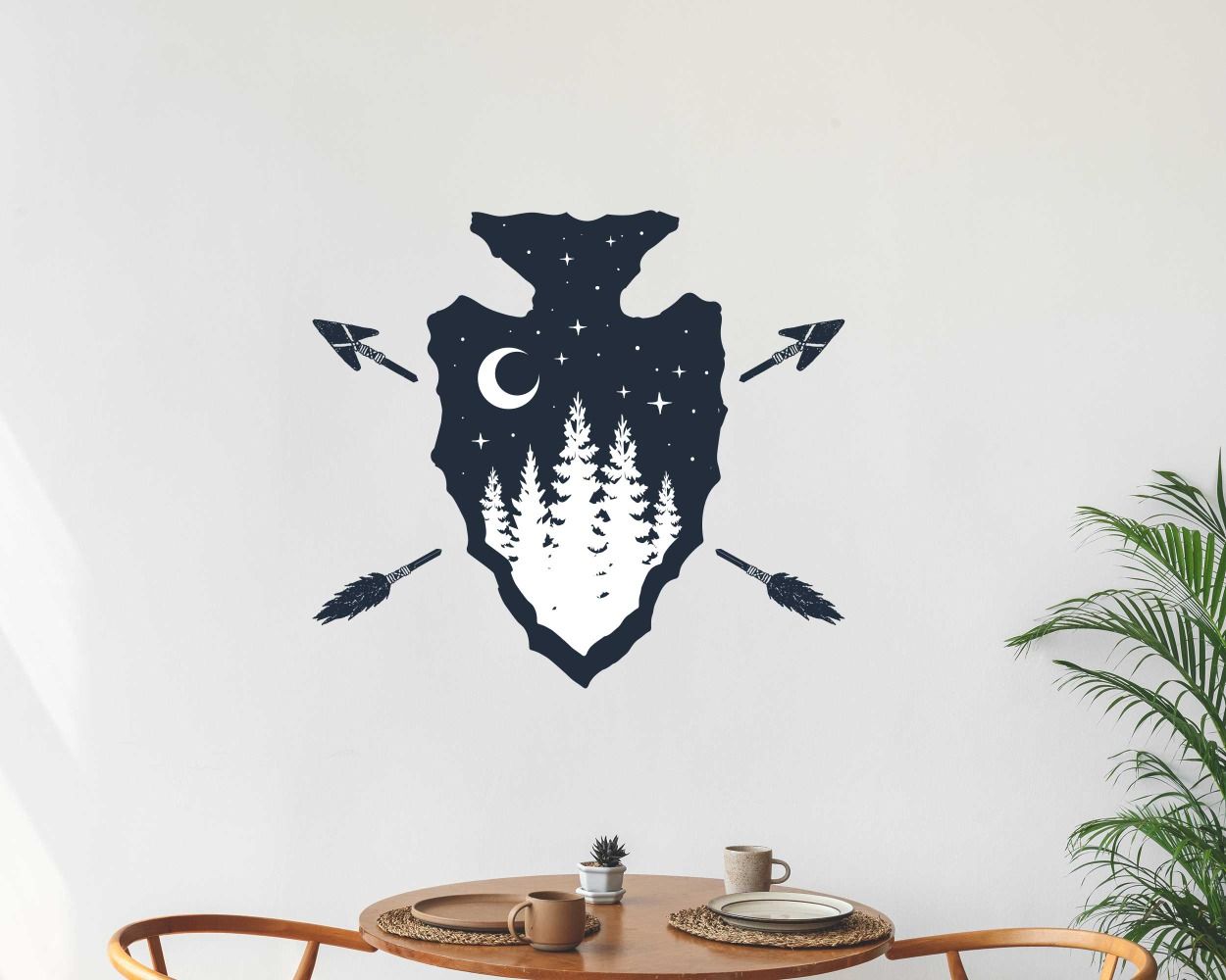 Best Shield And Arrow Vinyl Wall Decals