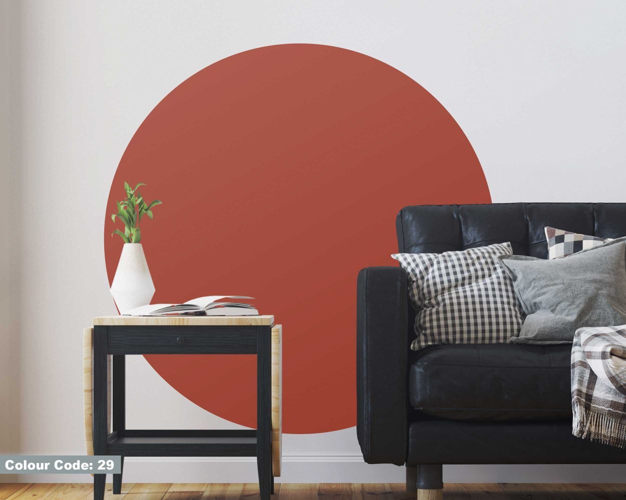 Best Simple Boho Circle Vinyl Wall Stickers