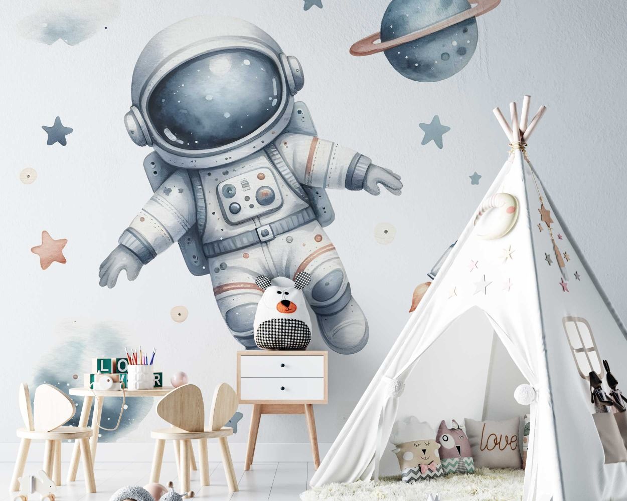 Best Beautiful Space Wall Decals