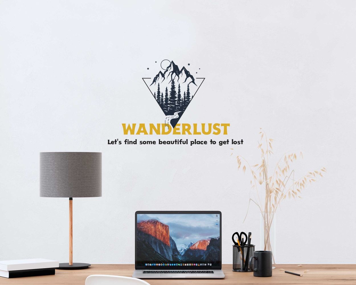 Best Wanderlust Motivational Quotes Decal For Traveller Room Decoration 