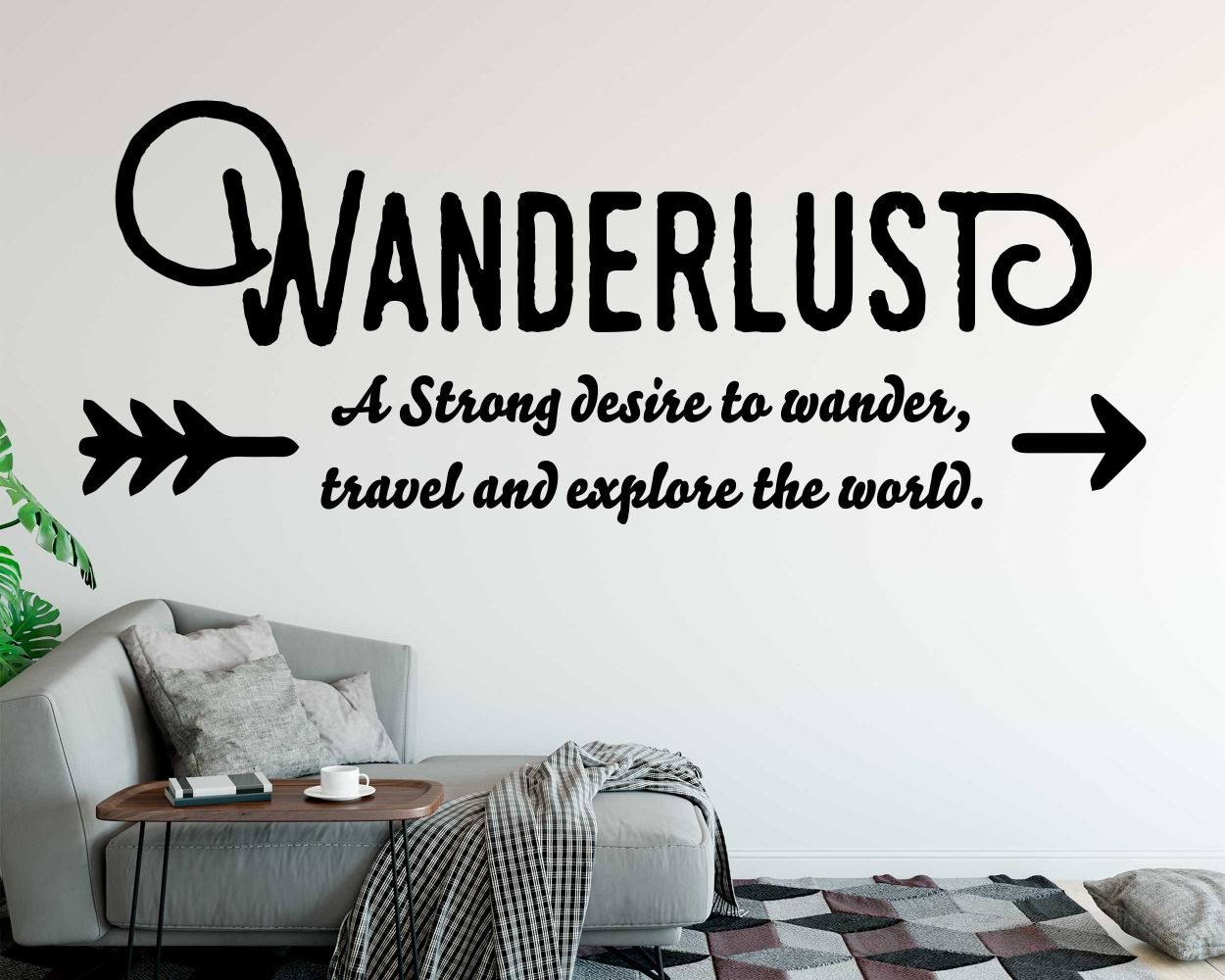 Best Wanderlust Motivational Quotes Vinyl Stickers