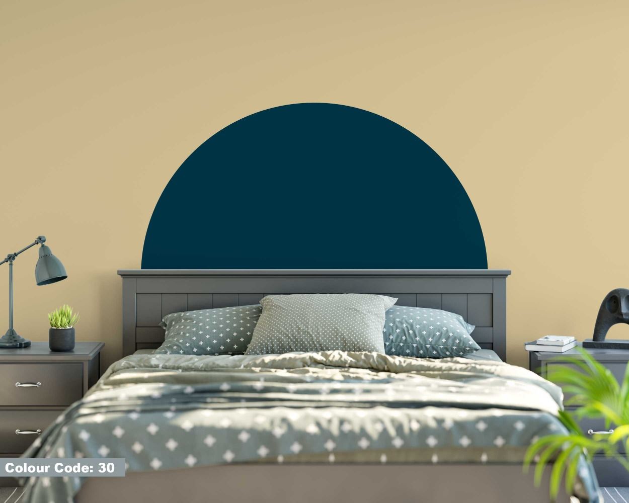 Boho Half Circle Vinyl Wall Decals
