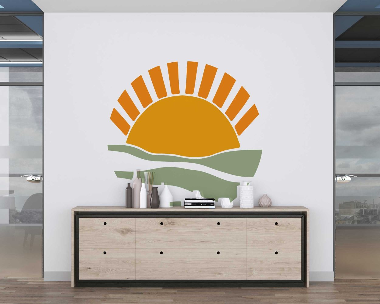 Boho Vinyl Wall Stickers For Room Wall Decoration 