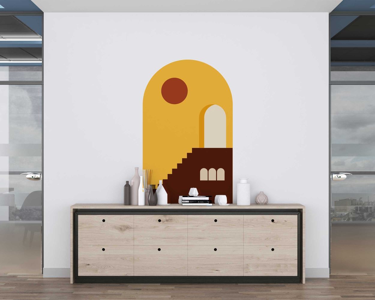 Boho Wall Stickers For Bedroom Decoration 