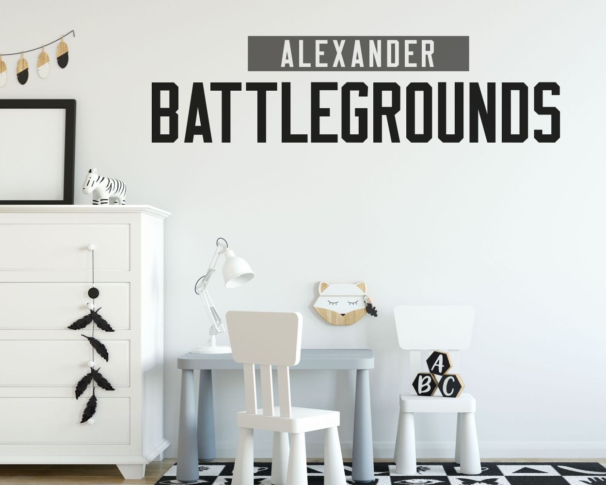 Gaming Wall Decals for Boys room wall decoration