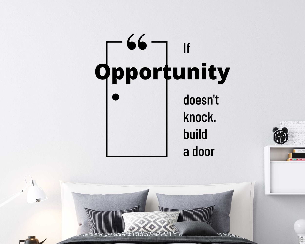 Build Your Opportunities Motivational Quotes Wall Decals
