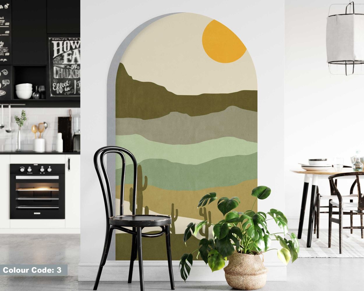 Best Beautiful Arch Wall Stickers