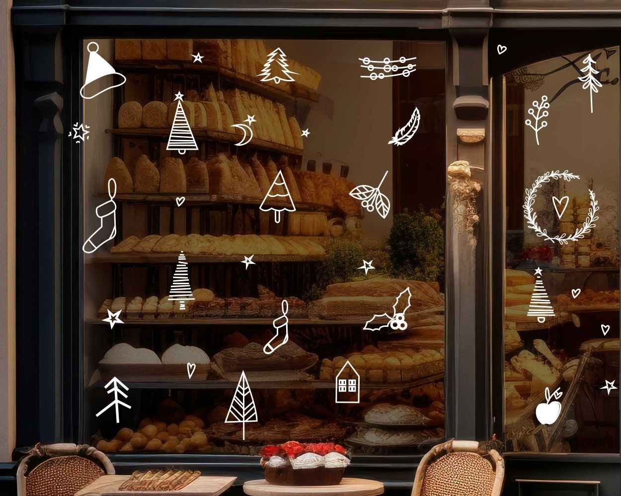 Best Christmas Vinyl Decals For Window Glass Decoration