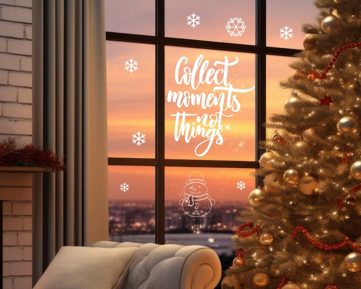 Collect Moments Not Things Wall Stickers For Room Decoration
