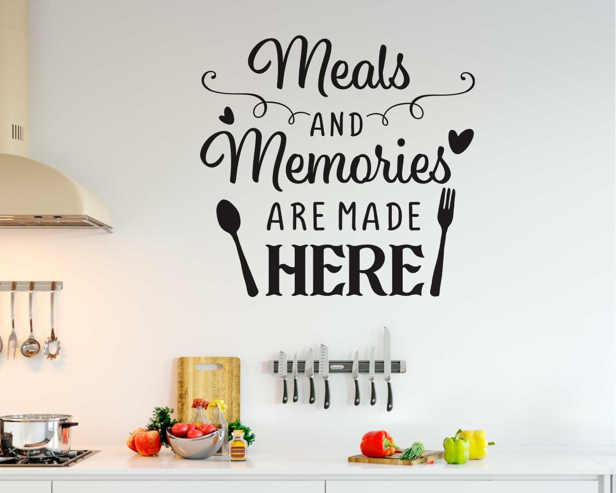 Create A Warm Atmosphere With Kitchen Quotes Wall Stickers