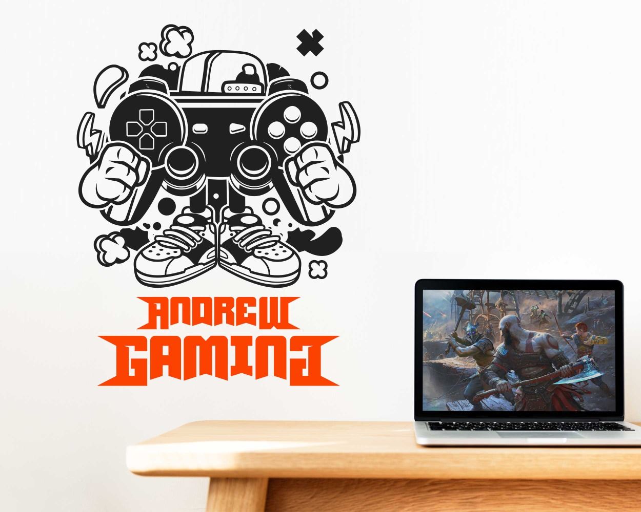 Gaming Wall Stickers For Boys Gaming Room Wall Decoration