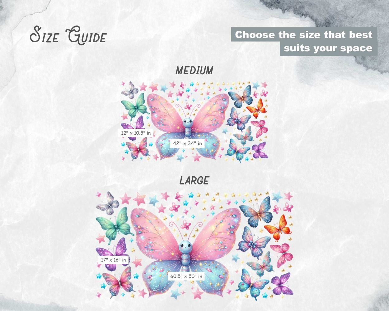 Most Beautiful Butterfly's Wall Stickers for baby room decor