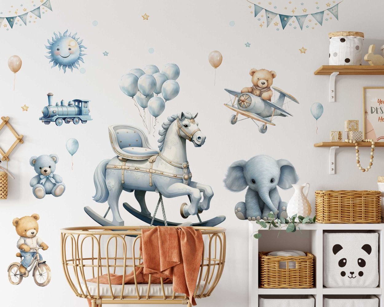 Best Beautiful Cute Animal Toys Wall Decals