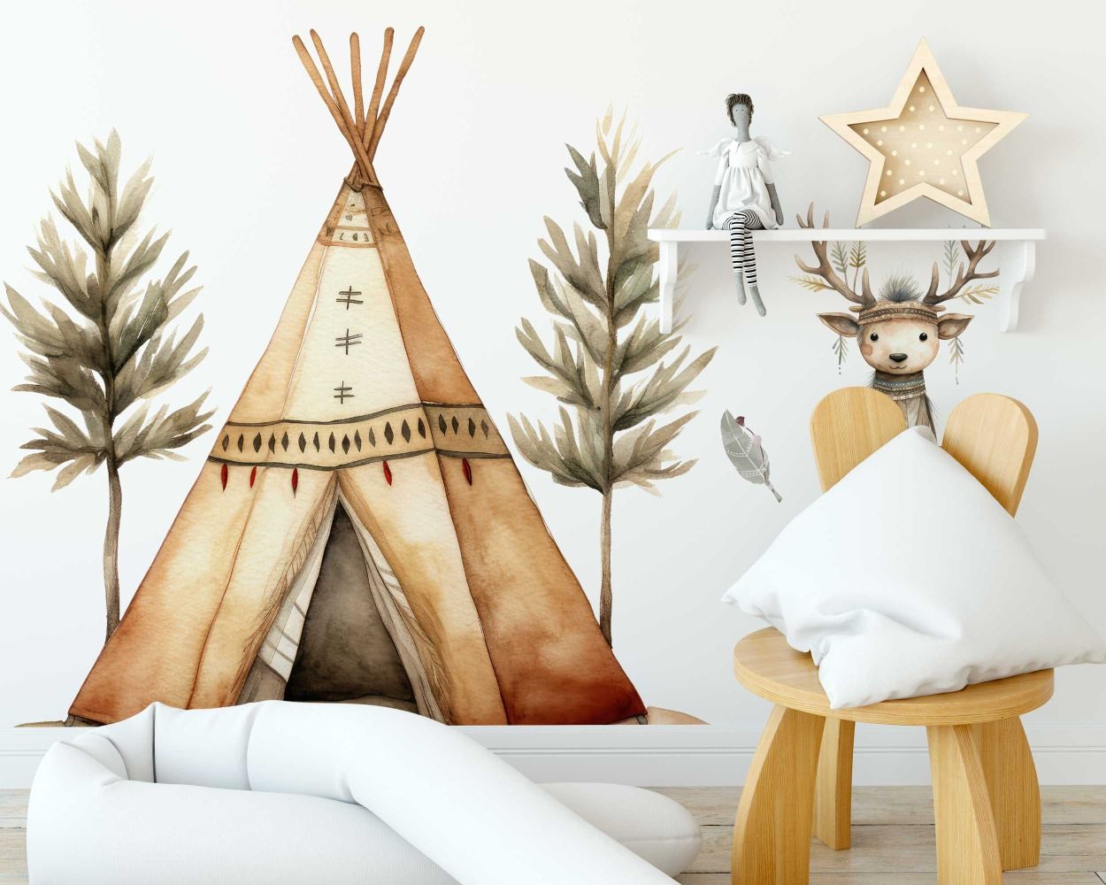 Best Beautiful Cute Forest Friends Animals' Wall Decals