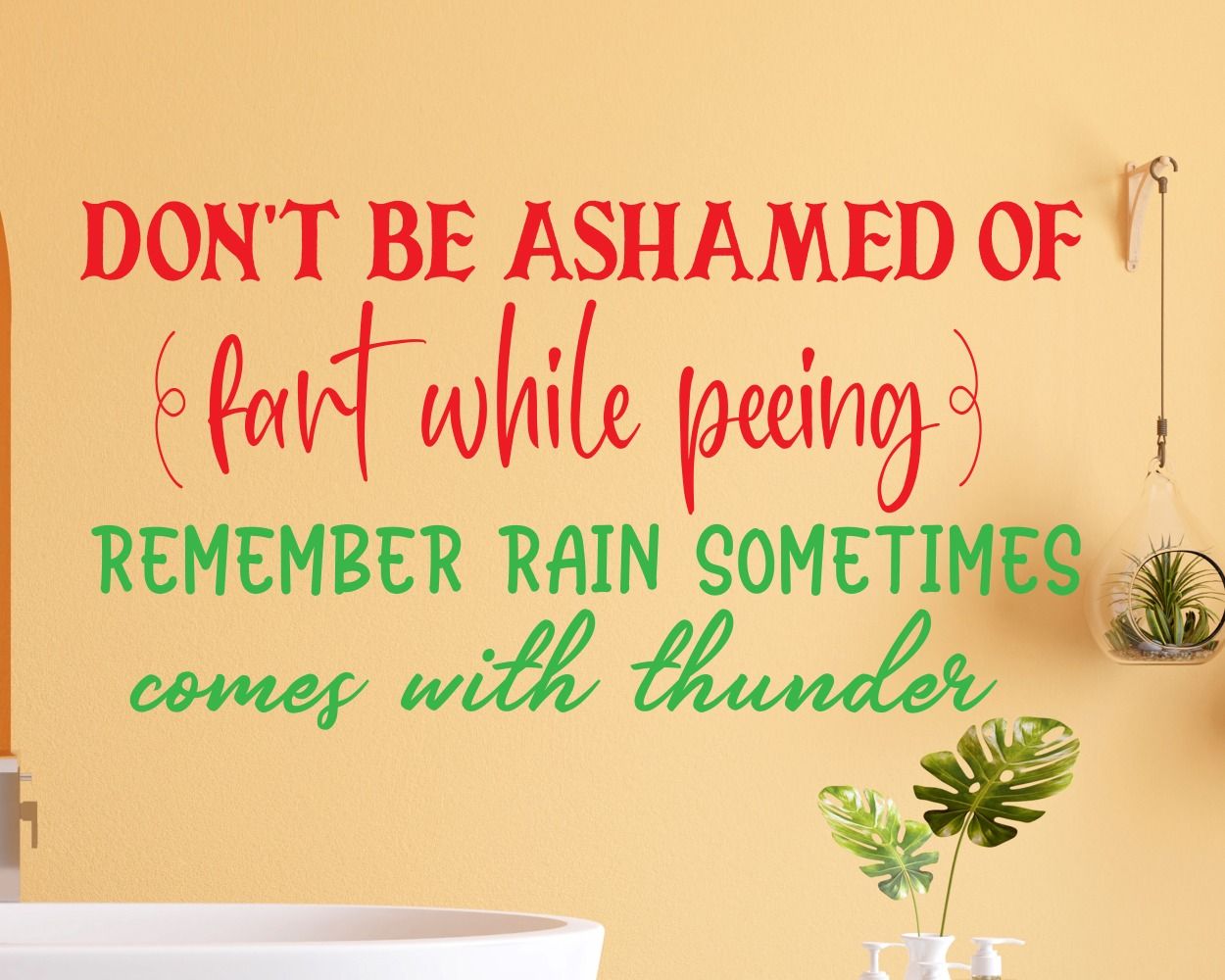 Don't Be Ashamed Quotes Vinyl Decals
