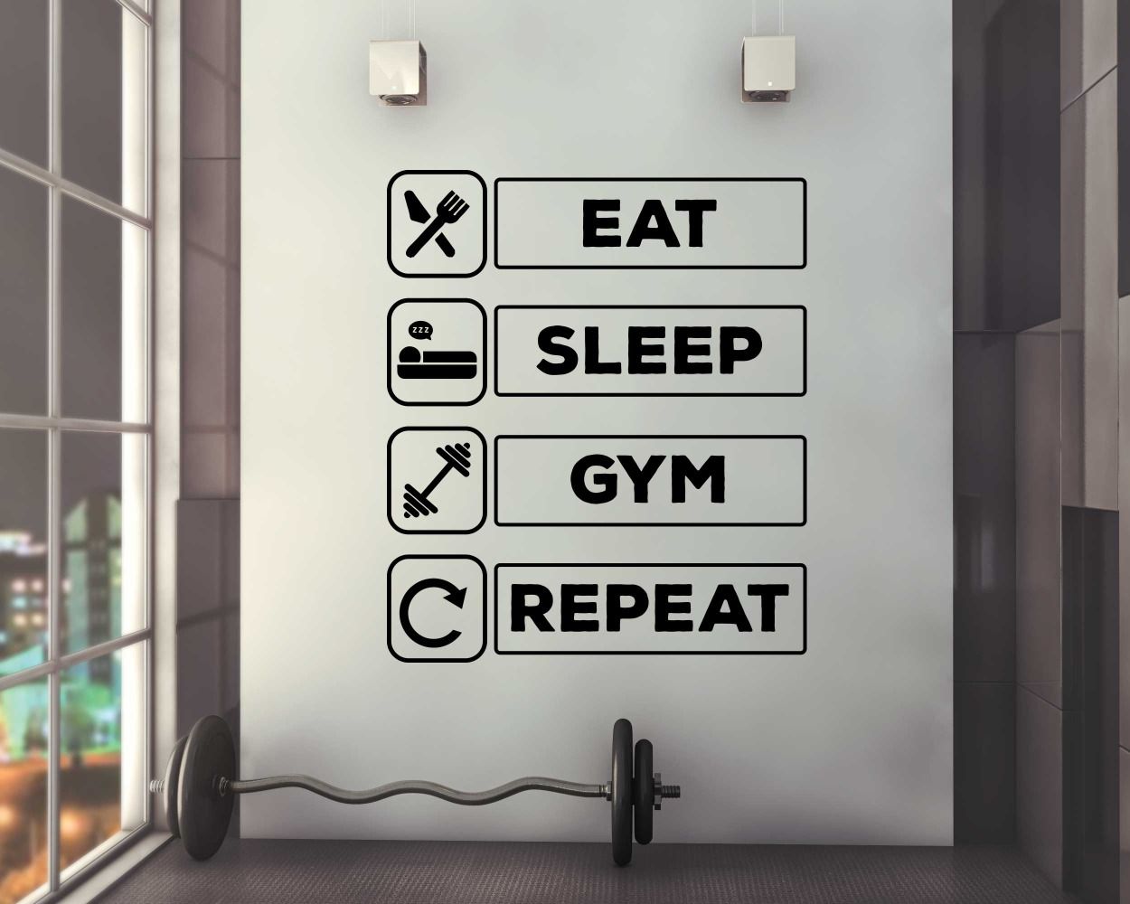 Eat Sleep Gym Repeat
