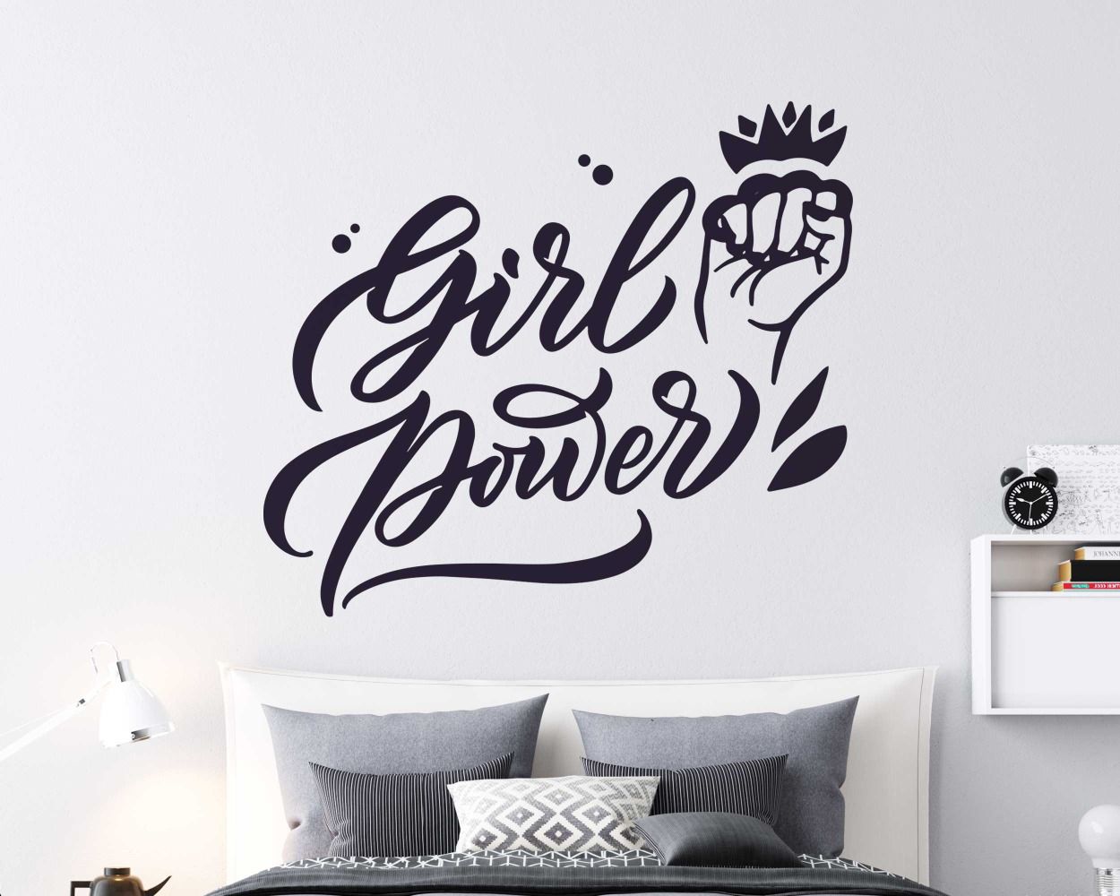 Empower Your Space with 'Girl Power' Quotes Wall Decals