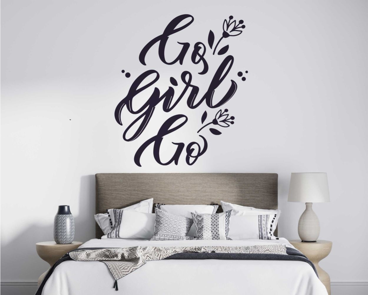 Empower Your Space With 'go Girl Go' Quotes Wall Decals