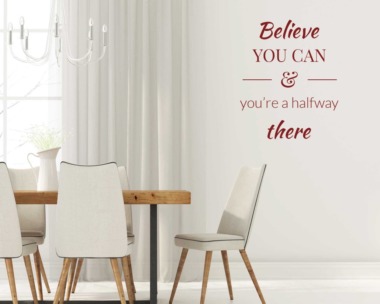 Empower Your Space with Motivational Quotes Wall Stickers